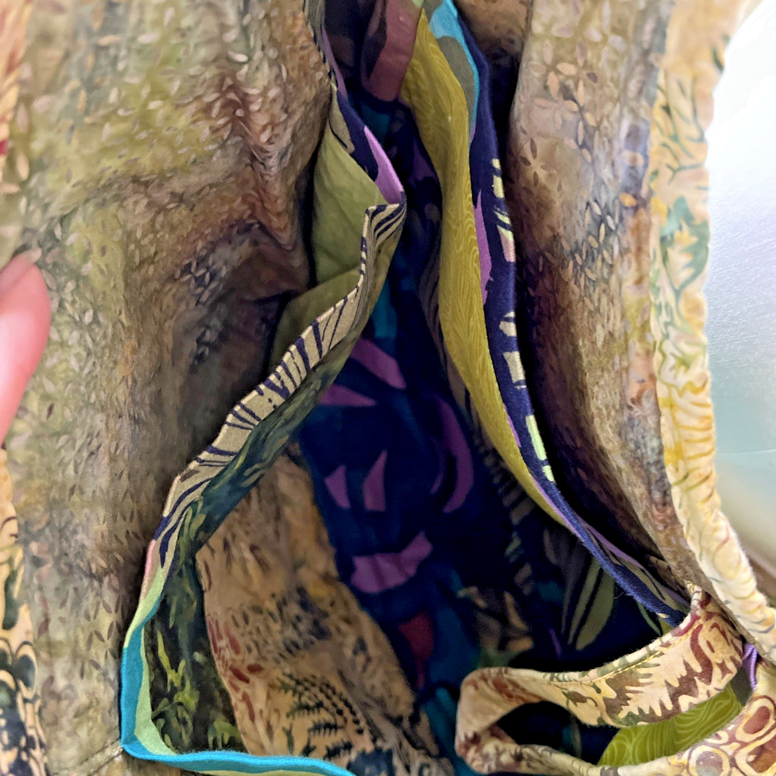 Crossbody Brown Handmade Patchwork BOHO Casual Hi… - image 7