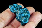 41Ct Kingman Spiderweb Blue Turquoise Associated Mineral Nugget Specimen PK450 — photo 3