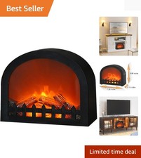 Lanterna per camino finto compatta USB e a batteria - arredamento accogliente interno/esterno