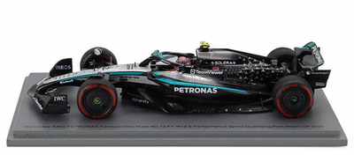 Spark S9627 1/43 Mercedes W16 No.12 Sprint Qualifying Pole Miami