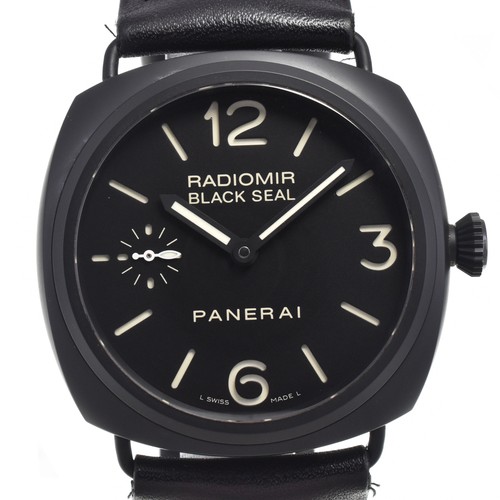 with paper PANERAI Radiomir Black Seal 3 Days PAM00292 Hand Wi...