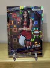 Panini 2025 Prizm WNBA Kiki Iriafen RC Silver Pandora Variation #149 Mystics