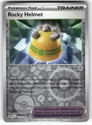 Rocky Helmet 193/198 Scarlet & Violet Base Set Reverse Holo