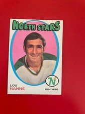 1971-72 O-Pee-Chee Set Break OPC #240 Lou Nanne - Minnesota North Stars NRMT
