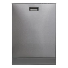 Equator 24" Stainless Steel Built-In Dishwasher w/ Top Control in Silver