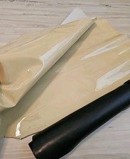 BEIGE TAN SHEEPSKIN LAMBSKIN LEATHER FULL HIDE PANEL,SHEET,SQUARE,12x12 PATENT