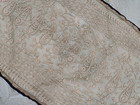 Vintage Indian Long Dupatta Paisley Scarf Hand Embroidery Tissue Net Veil Stole