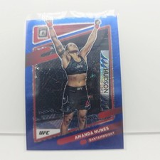 Amanda Nunes UFC 2020 Donruss Optic Blue Parallel MMA Card #96