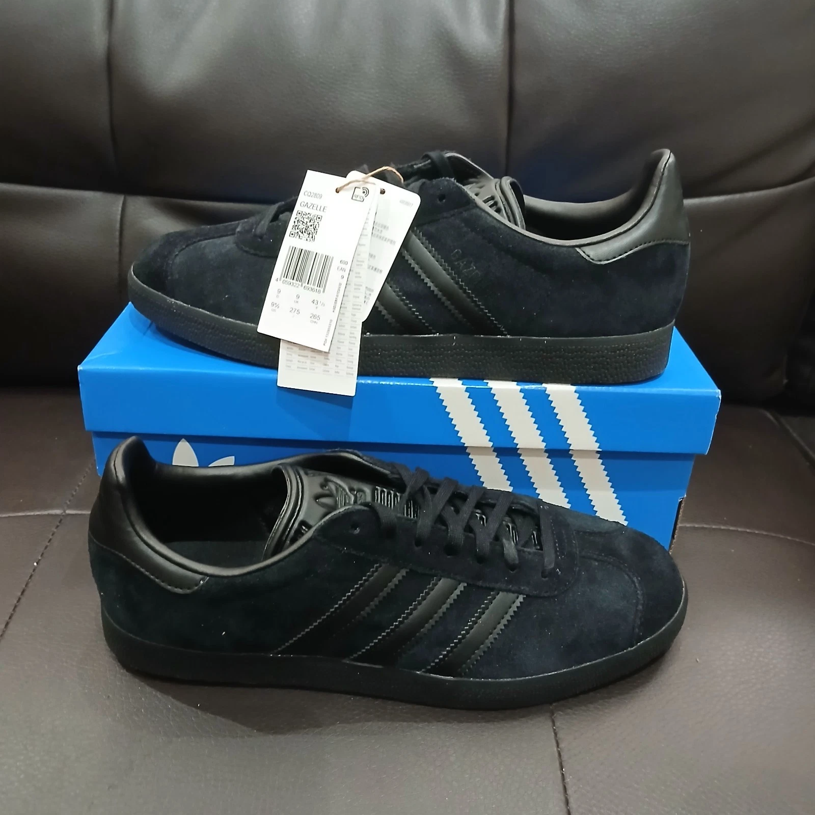 Scarpe da ginnastica Adidas Gazelle taglia UK 9