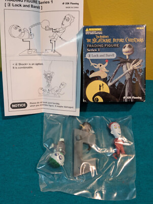 Disney Nightmare Before Christmas Trading Figure Series 1 Jun Planning #3 Lock