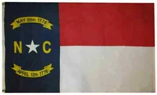 State of NC North Carolina Premium 3x5 3'x5' Woven Poly Nylon Flag Banner