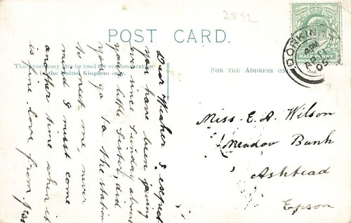 1905 HEADCORN Station Road Ashford Maidstone KENT Postkarte - Bild 2 von 2