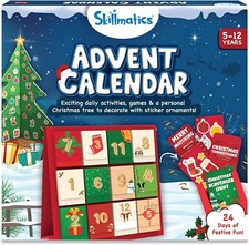 Skillmatics Advent Calendar Countdown to Christmas Educational Games Festive Fun