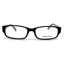 Merona Eyeglasses NM23-1 Blrown Full Rim Rectangle Frames 53[]17 135 mm