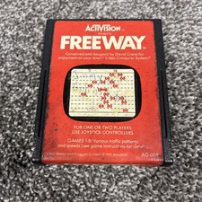 Vintage Freeway Atari 2600, 1981 Authentic Game Cartridge Only