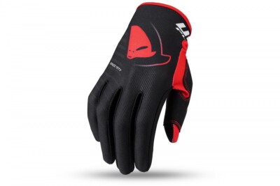 Handschuhe Cross Off Road UFO Plast Kimura Schwarz Rot GRÖSSE S