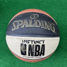 Spalding NBA Instinct Basketball - Composite Leather Official 29.5” Ball