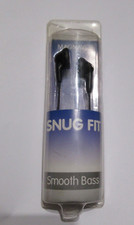Magnavox Snug Fit Ear Buds Clear Sound Smooth Bass Black