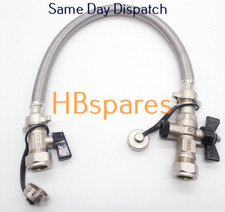 COMBI BOILER HEATING PART L COMPLIANT STRAIGHT FILLING LOOP LEVER CHECK VALVE