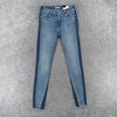 DL1961 Jeans Womens 27 Skinny Mid Rise Light Wash Ladies