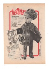 PUBBLICITA' ADVERTISING WERBUNG ITALIAN CLIPPING 1967 SEBINO BETTINA