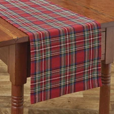 Park Designs Regal Tartan Plaid Table Runners ~~ 13 x 36"  OR  13 x 54"