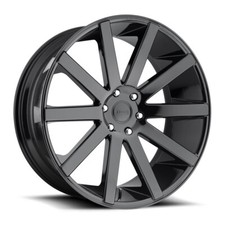 26x10 20 Dub 1pc S219 Shot Calla 6x5.5 Gloss Black Wheels Set Of 4