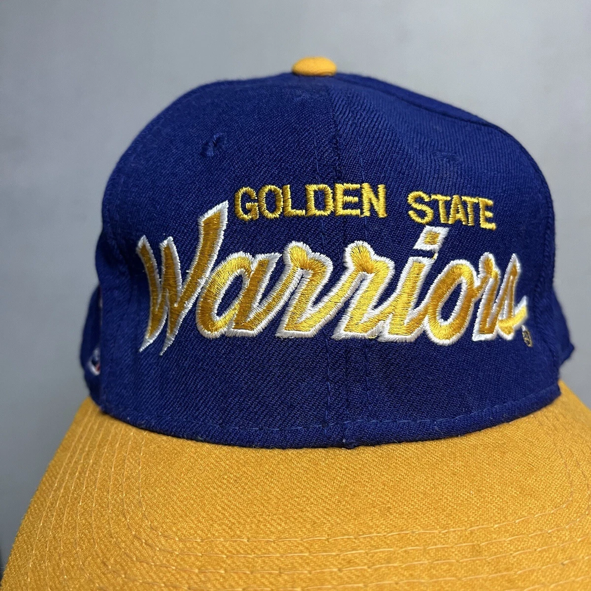 Vintage Golden State Warriors Sports Specialties Script Snapback Baske –  Stuck In The 90s Sports