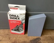 NEW NOS USA Vintage Huot St Paul Drill Index 29 Drill Bits 1/16" to 1/2" By 1/64