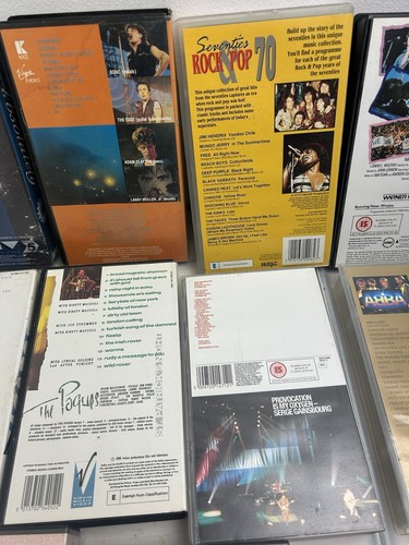 Bundle Of Music/Concert/Promo vhs Tapes - Picture 7 of 9