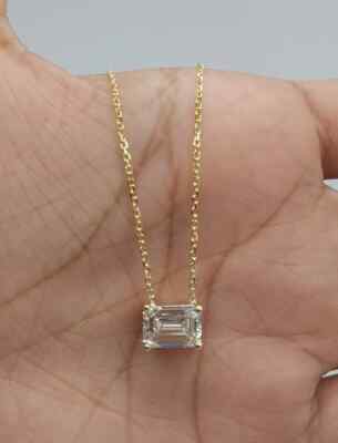 2Ct Emerald Lab Grown/CVD Diamond 14k Gold GDGDL Certified Christmas Day Pended