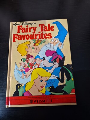 Walt Disney Vintage Classic Fairy Tale Favourite 1982 Hardcover Book