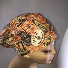 Euro Scrub Hat Travel International Surgical Cap CNOR CRNA Chef Vet Vacation MD