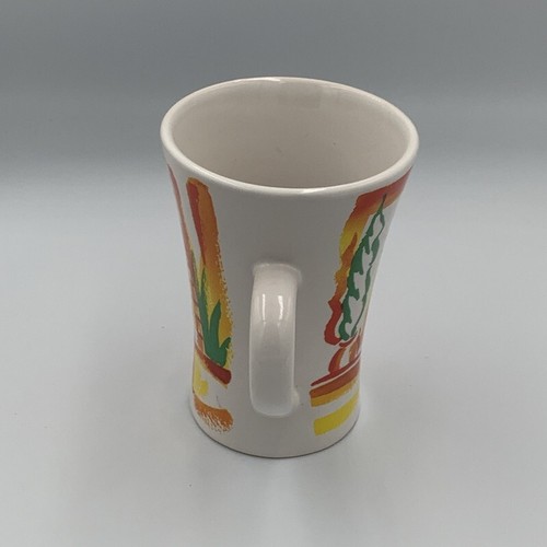 Nescafe Cafe Scene Hourglass Ceramic Coffee Mug Cup Vintage - Picture 13 of 23
