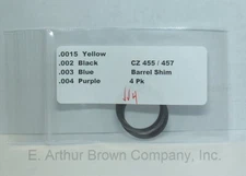 CZ 455/457 Barrel Shim Kit