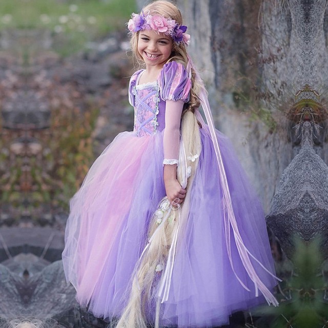 rapunzel dressing up costume