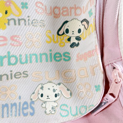 Sanrio Sugarbunnies Backpack Rucksack Kids Pink School Bag 15.5L