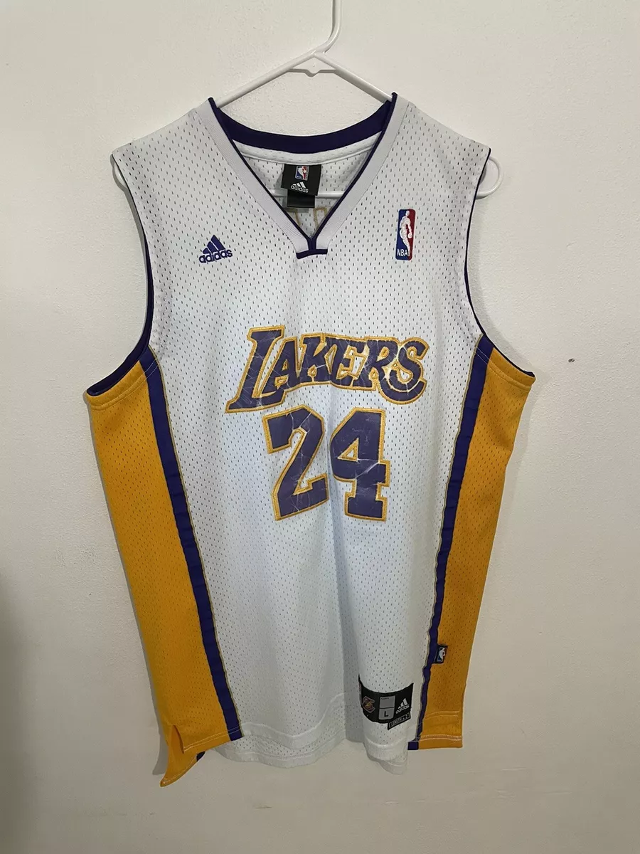 Men's Los Angeles Lakers Kobe Bryant adidas Gold Player Swingman Home Jersey