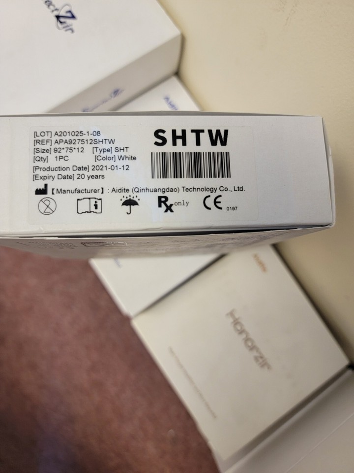 Dental Laboratory Zirconia Pucks Discs Superfect Zir SHTW , D SHAPE