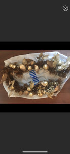 BRAND NEW PIER 1 CHRISTMAS GOLD GARLAND