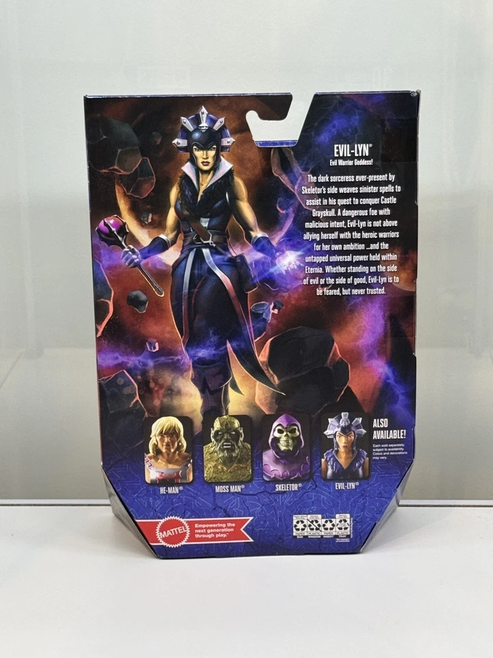 Masters Of The Universe Revelation Evil-Lyn Action Figure 2022 Mattel New Sealed - Изображение 2 из 2