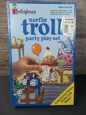 Norfn Colorforms Troll party play set original box sealed never used P