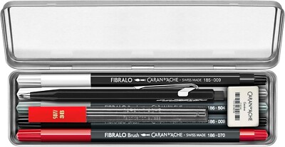 Caran d'Ache Creative Nomad Rylsee sortiert 8er Set Zeichnung Skizzieren 3000-323