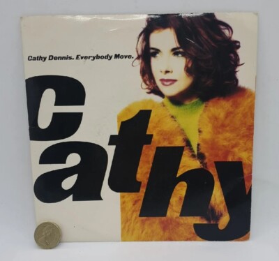 CATHY DENNIS Everybody Move Record Sleeve Vintage 1991 NO RECORD INCLUDED CATH 5