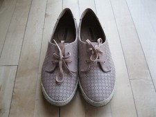 Clarks Danelly Millie Cushion Leather Comfort Slip On Loafer Shoe Beige Women 8