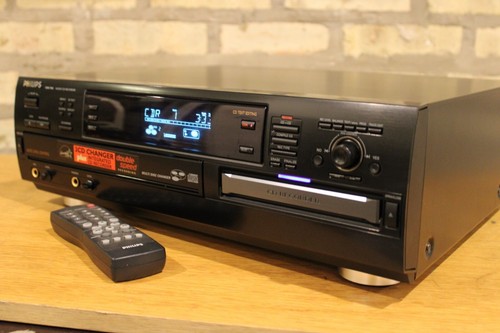 PHILIPS CDR-785/17 CD Recorder/3 CD changer W/remote,,serviced,,Fully Functional - Picture 2 of 15