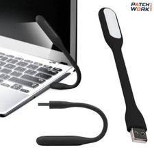 USB LED Lampe Leselampe Licht für Laptop PC Power-Bank | sehr flexibles Silikon