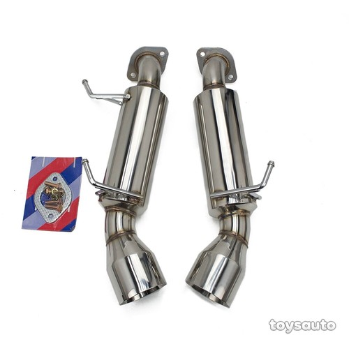 Rev9 FlowMaxx 4.5 Tip Axle Back Exhaust for Infiniti G37 G37x *Coupe