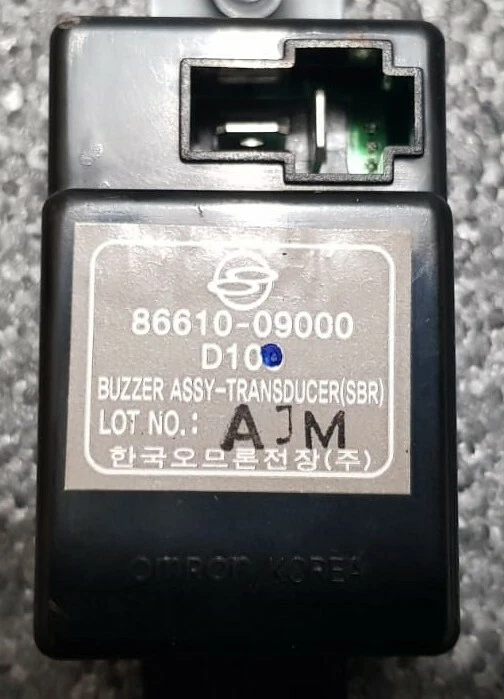 SSANGYONG KYRON 2005-14 CENTRALINA SEGNALATORE ACUSTICO SBR 8661009000 ORIGINALE - Immagine 3 di 3