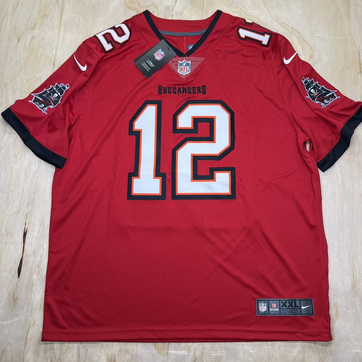 ウェア NFL official Jersey Tampa Bay Buccaneers Men's Nike Ben Bredeson Red Tampa Bay Buccaneers Game Jersey